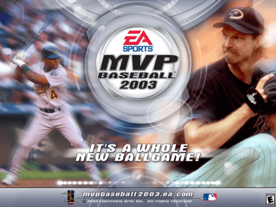 MVP Baseball 2003 (USA) Title  Snaps